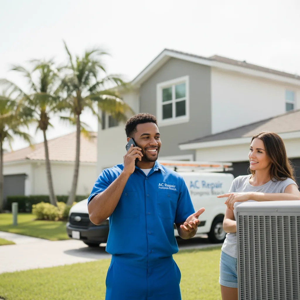 AC Repair Pompano Beach customer support in New Durham